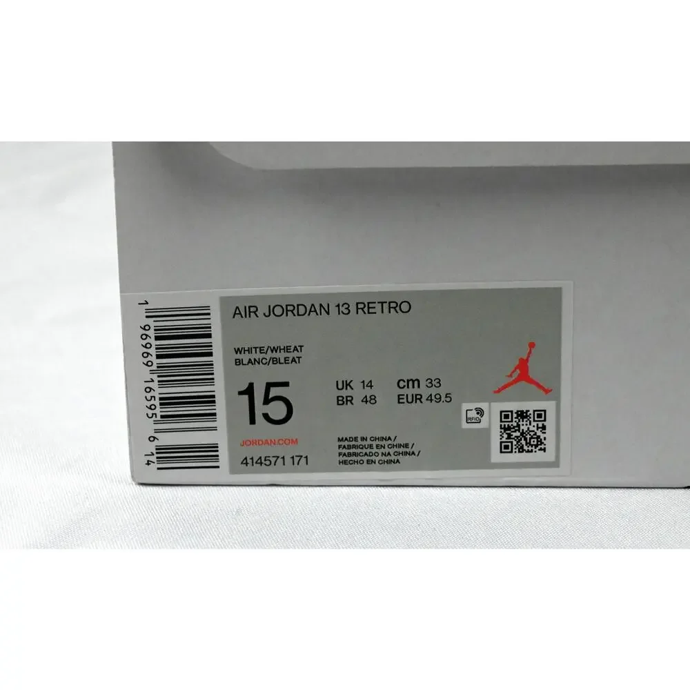 Air Jordan Retro 13 Wheat Men's 15 414571-171 New!